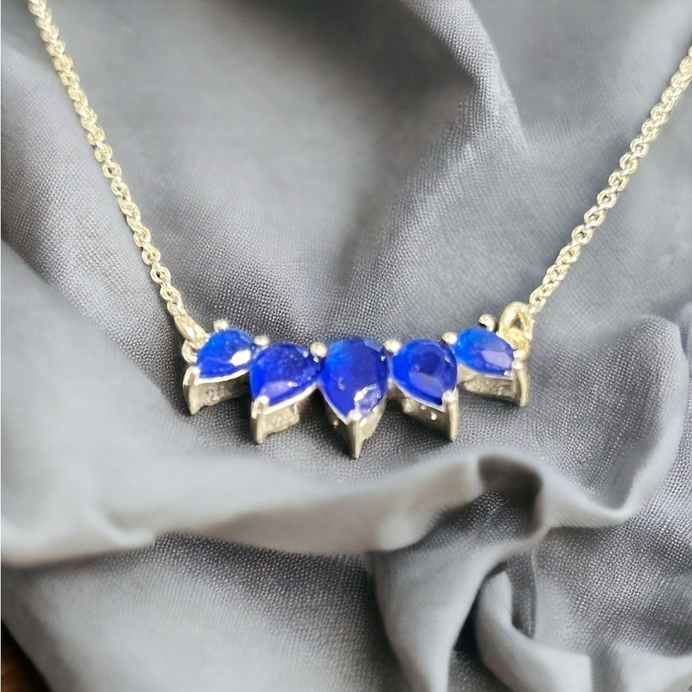 Sodalite Sterling Silver Necklace